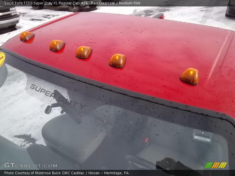 Red Clearcoat / Medium Flint 2006 Ford F350 Super Duty XL Regular Cab 4x4