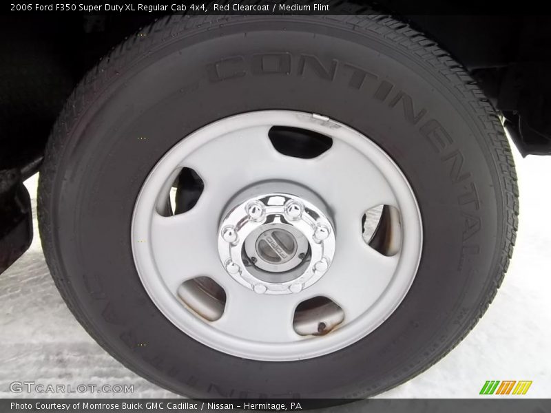Red Clearcoat / Medium Flint 2006 Ford F350 Super Duty XL Regular Cab 4x4
