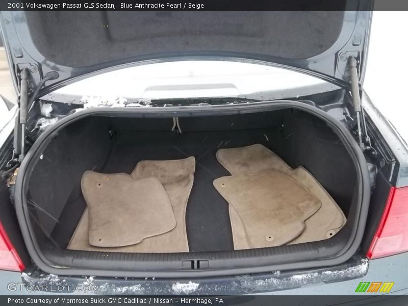  2001 Passat GLS Sedan Trunk