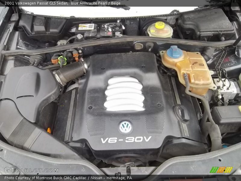 2001 Passat GLS Sedan Engine - 2.8 Liter DOHC 30-Valve V6