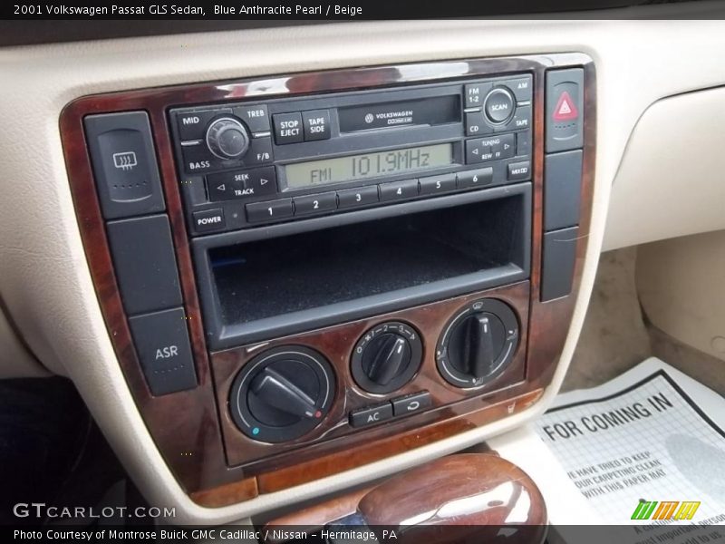 Controls of 2001 Passat GLS Sedan