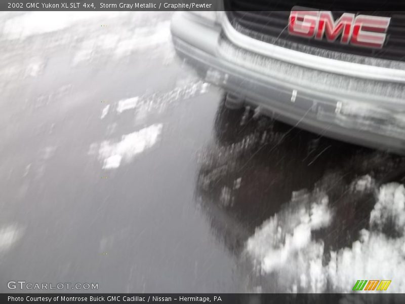 Storm Gray Metallic / Graphite/Pewter 2002 GMC Yukon XL SLT 4x4