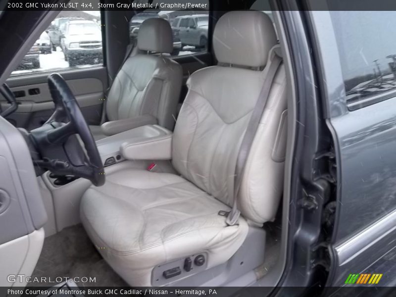  2002 Yukon XL SLT 4x4 Graphite/Pewter Interior