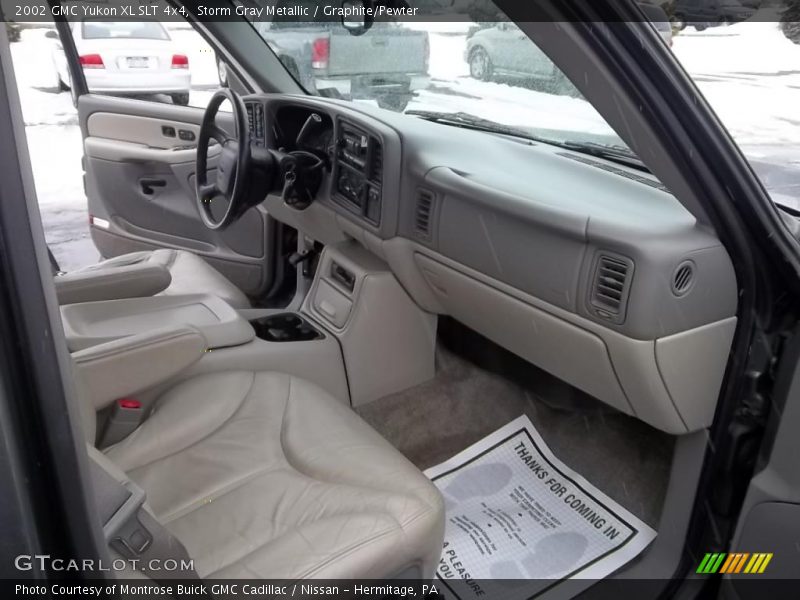 2002 Yukon XL SLT 4x4 Graphite/Pewter Interior