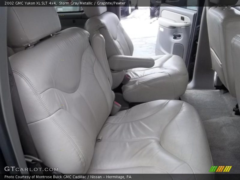 Storm Gray Metallic / Graphite/Pewter 2002 GMC Yukon XL SLT 4x4