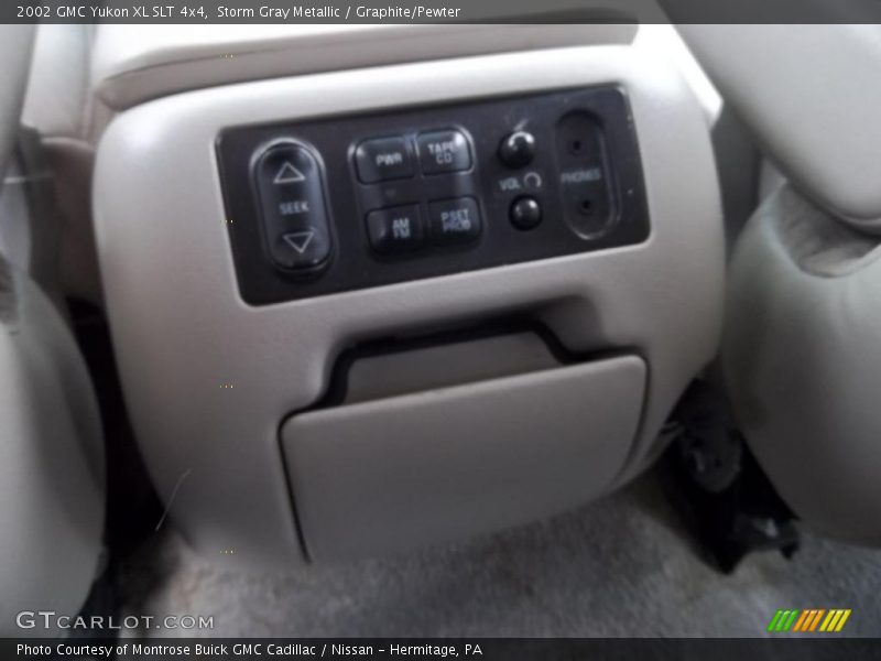 Storm Gray Metallic / Graphite/Pewter 2002 GMC Yukon XL SLT 4x4