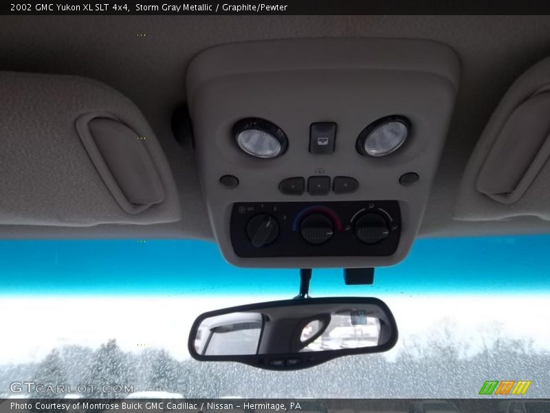 Storm Gray Metallic / Graphite/Pewter 2002 GMC Yukon XL SLT 4x4