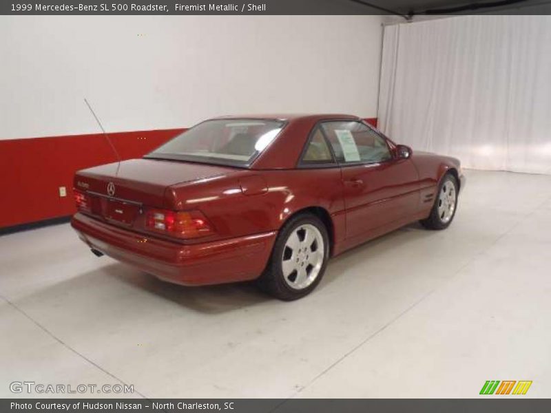Firemist Metallic / Shell 1999 Mercedes-Benz SL 500 Roadster