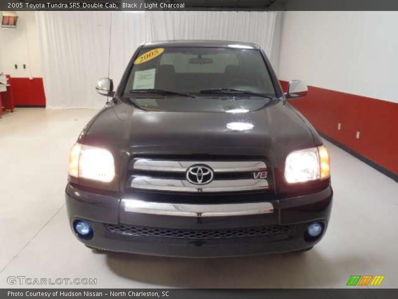 Black / Light Charcoal 2005 Toyota Tundra SR5 Double Cab