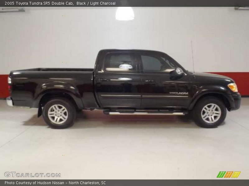 Black / Light Charcoal 2005 Toyota Tundra SR5 Double Cab