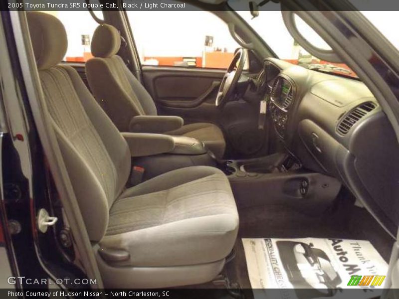 Black / Light Charcoal 2005 Toyota Tundra SR5 Double Cab