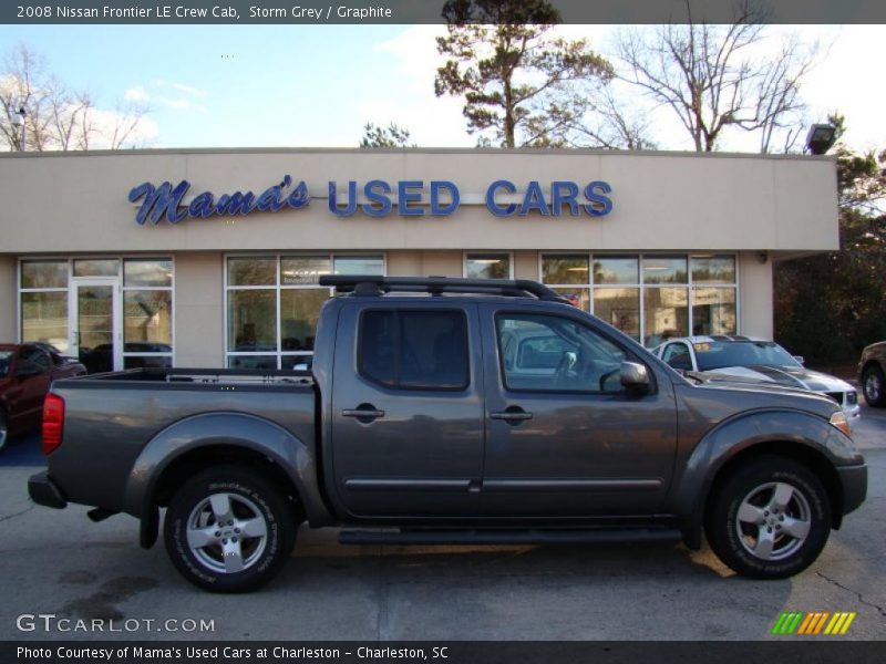Storm Grey / Graphite 2008 Nissan Frontier LE Crew Cab