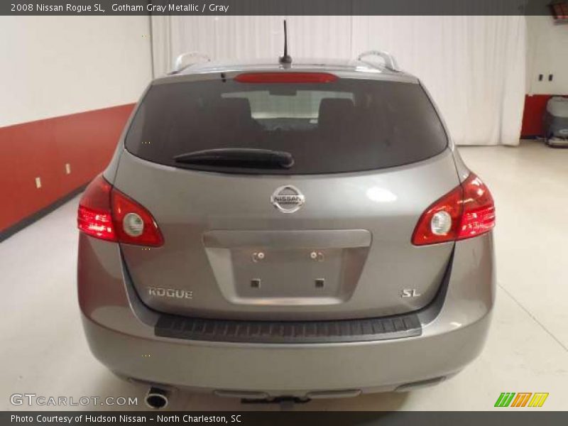 Gotham Gray Metallic / Gray 2008 Nissan Rogue SL
