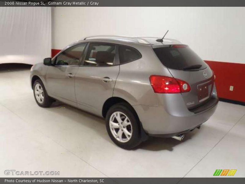 Gotham Gray Metallic / Gray 2008 Nissan Rogue SL