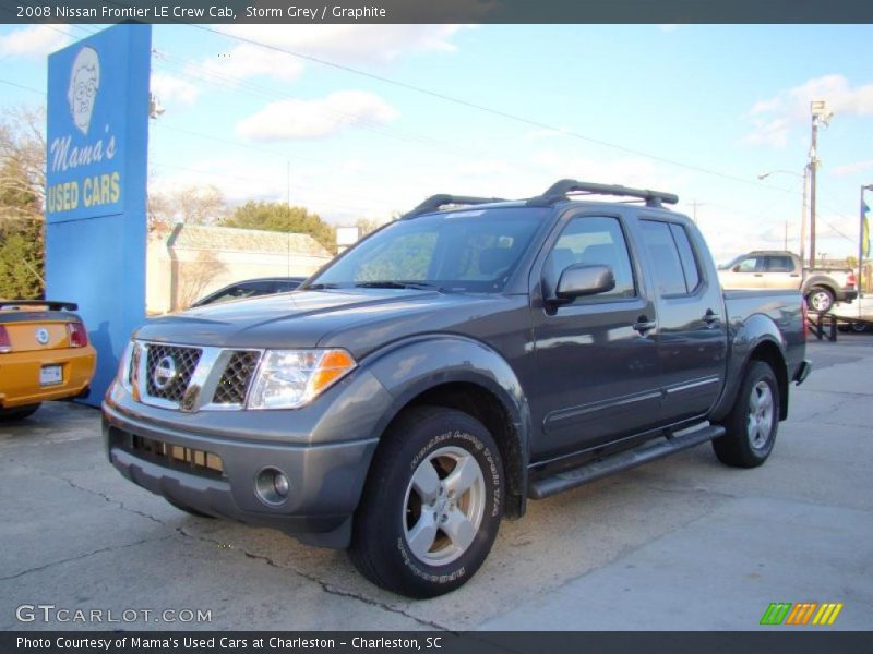 Storm Grey / Graphite 2008 Nissan Frontier LE Crew Cab