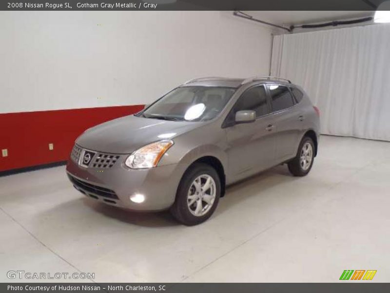 Gotham Gray Metallic / Gray 2008 Nissan Rogue SL