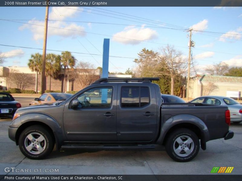 Storm Grey / Graphite 2008 Nissan Frontier LE Crew Cab
