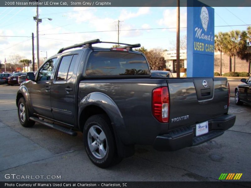 Storm Grey / Graphite 2008 Nissan Frontier LE Crew Cab
