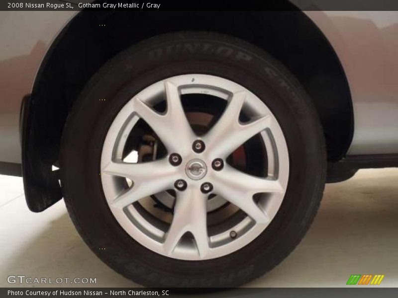 Gotham Gray Metallic / Gray 2008 Nissan Rogue SL