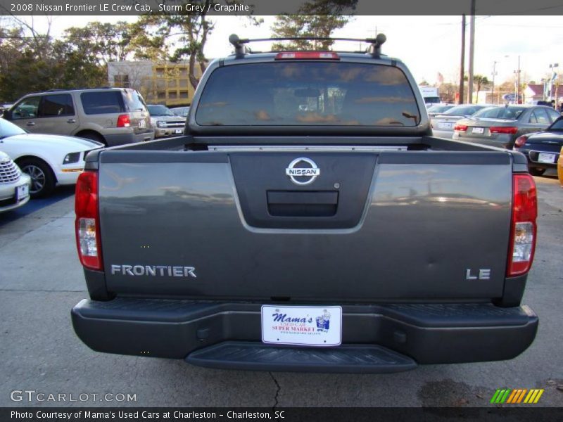 Storm Grey / Graphite 2008 Nissan Frontier LE Crew Cab