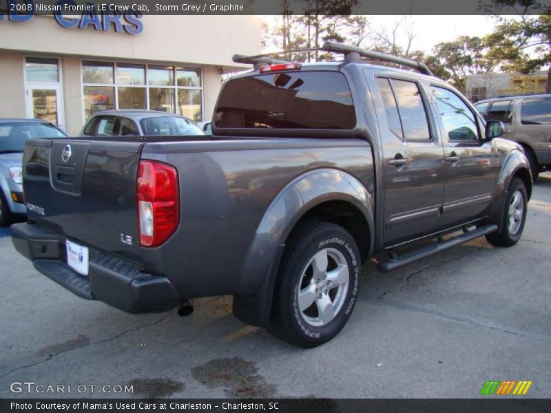 Storm Grey / Graphite 2008 Nissan Frontier LE Crew Cab