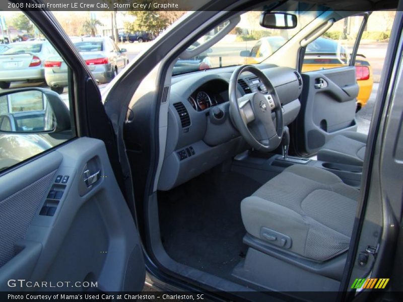 Storm Grey / Graphite 2008 Nissan Frontier LE Crew Cab
