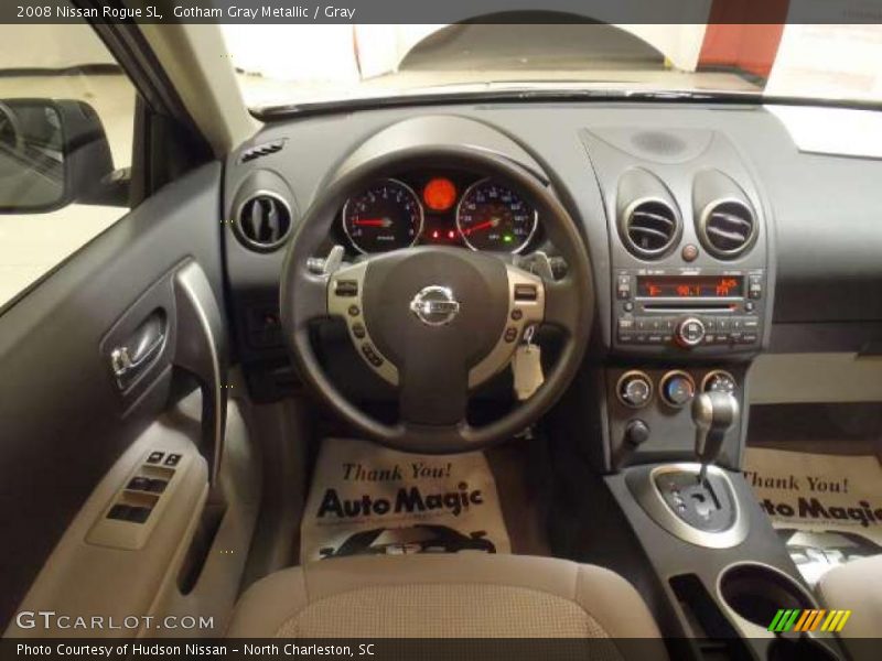 Gotham Gray Metallic / Gray 2008 Nissan Rogue SL