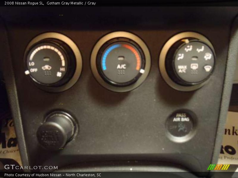 Gotham Gray Metallic / Gray 2008 Nissan Rogue SL