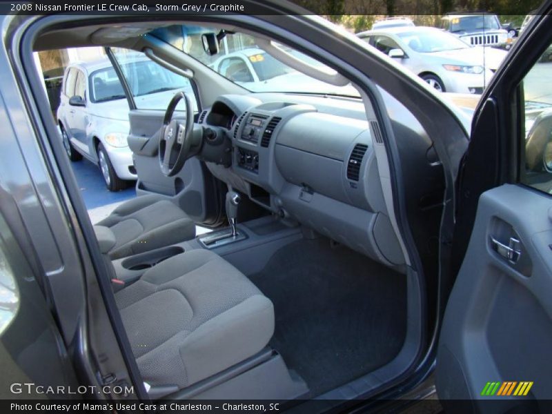 Storm Grey / Graphite 2008 Nissan Frontier LE Crew Cab