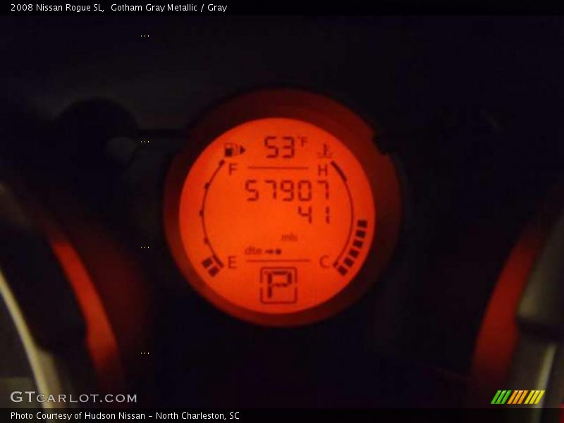 Gotham Gray Metallic / Gray 2008 Nissan Rogue SL