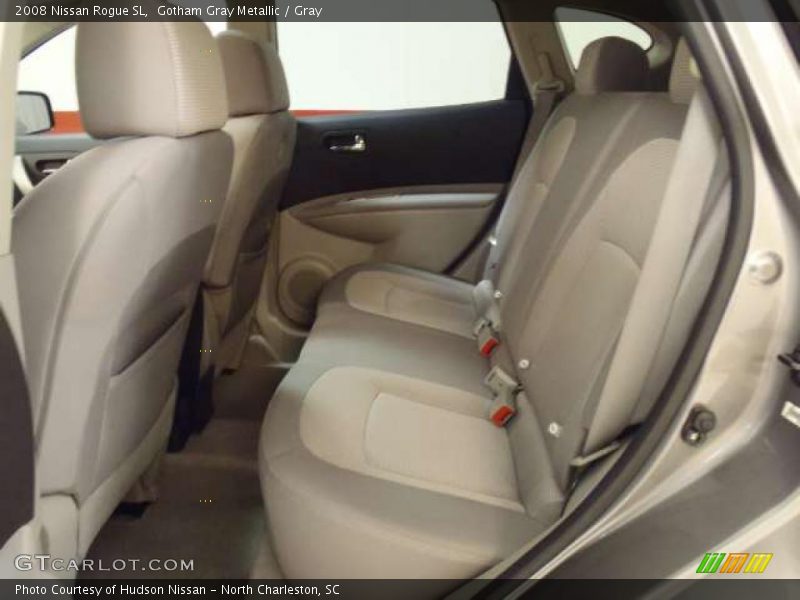 Gotham Gray Metallic / Gray 2008 Nissan Rogue SL