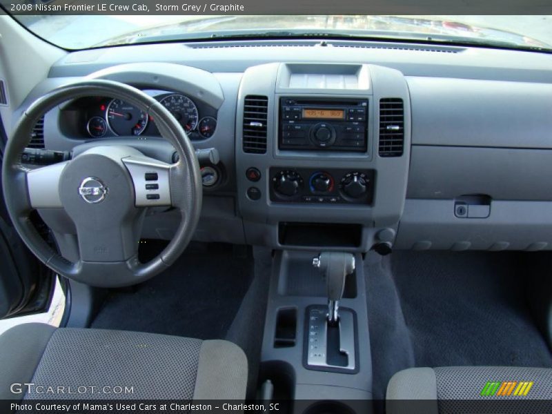 Storm Grey / Graphite 2008 Nissan Frontier LE Crew Cab