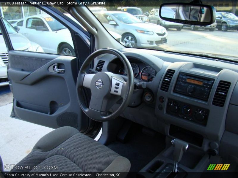 Storm Grey / Graphite 2008 Nissan Frontier LE Crew Cab