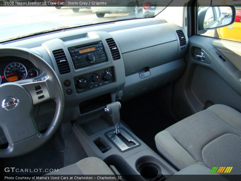 Storm Grey / Graphite 2008 Nissan Frontier LE Crew Cab