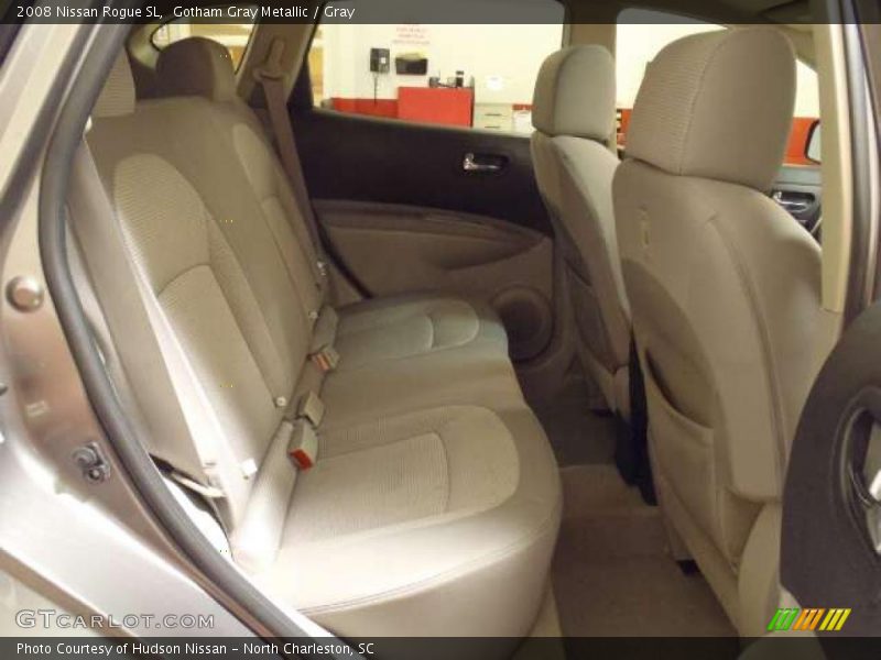 Gotham Gray Metallic / Gray 2008 Nissan Rogue SL