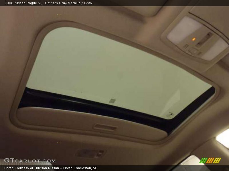 Gotham Gray Metallic / Gray 2008 Nissan Rogue SL