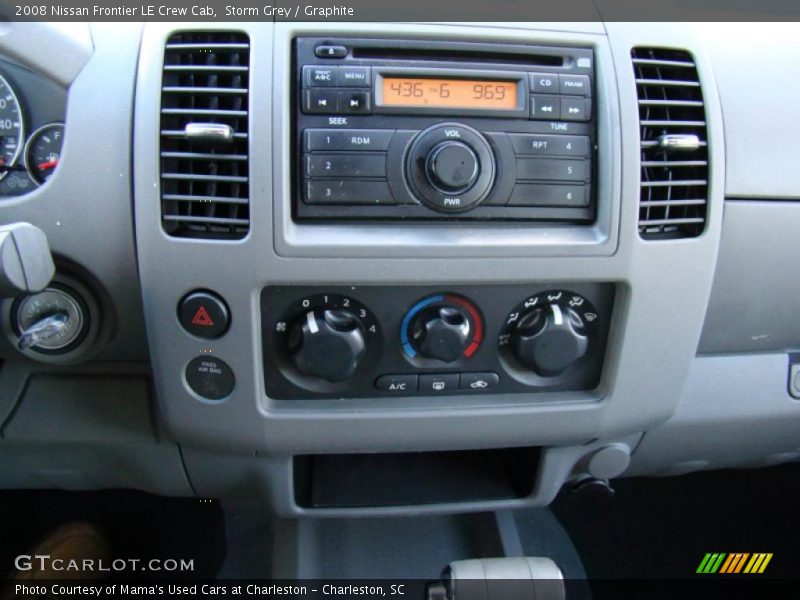 Storm Grey / Graphite 2008 Nissan Frontier LE Crew Cab