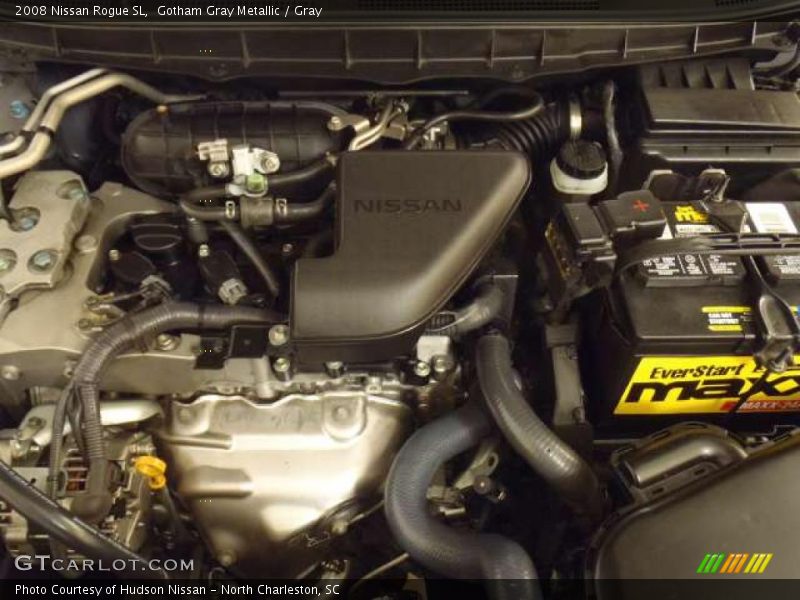 Gotham Gray Metallic / Gray 2008 Nissan Rogue SL