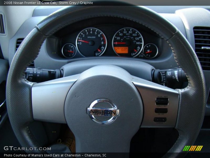 Storm Grey / Graphite 2008 Nissan Frontier LE Crew Cab