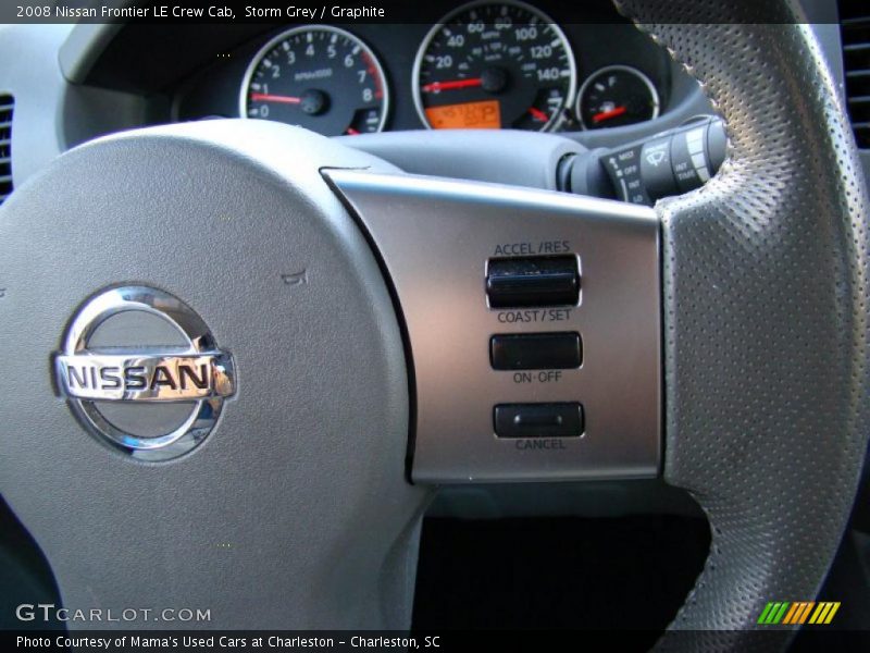 Storm Grey / Graphite 2008 Nissan Frontier LE Crew Cab