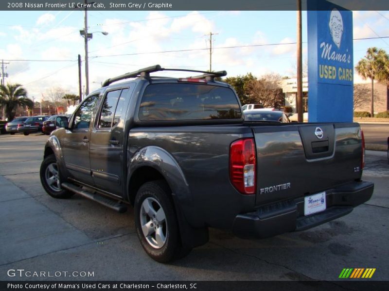 Storm Grey / Graphite 2008 Nissan Frontier LE Crew Cab