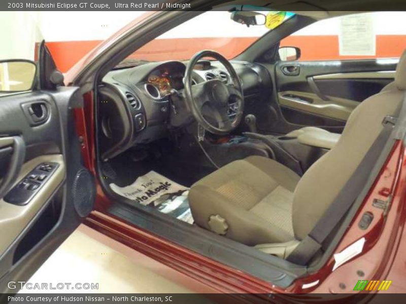Ultra Red Pearl / Midnight 2003 Mitsubishi Eclipse GT Coupe