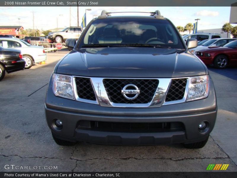 Storm Grey / Steel 2008 Nissan Frontier LE Crew Cab