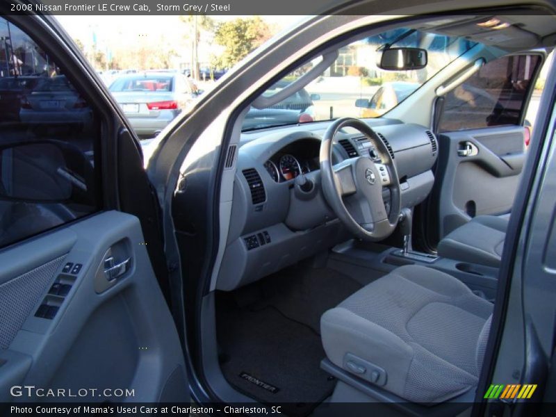 Storm Grey / Steel 2008 Nissan Frontier LE Crew Cab