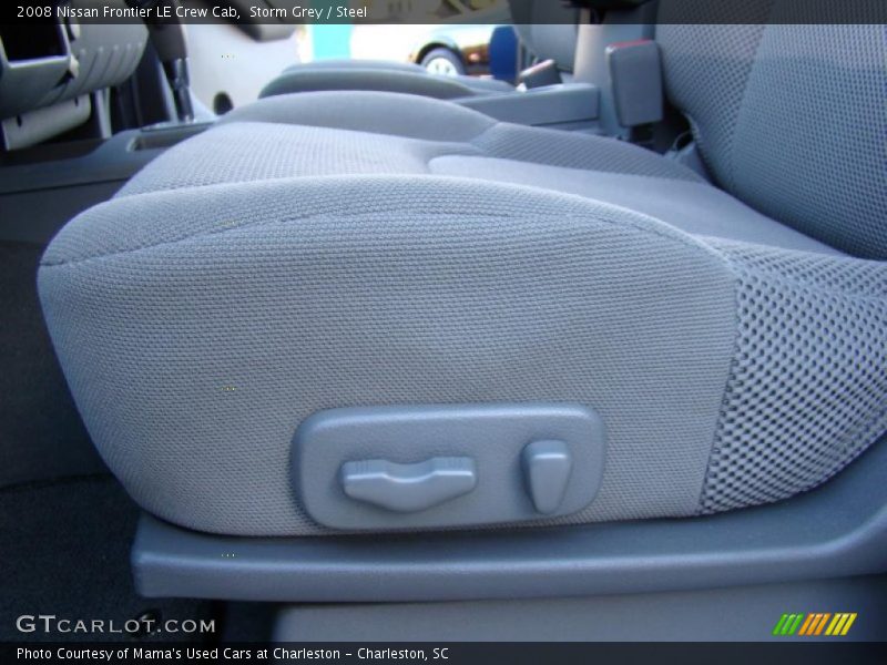 Storm Grey / Steel 2008 Nissan Frontier LE Crew Cab