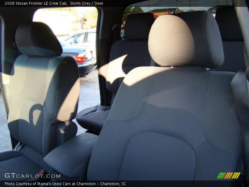 Storm Grey / Steel 2008 Nissan Frontier LE Crew Cab
