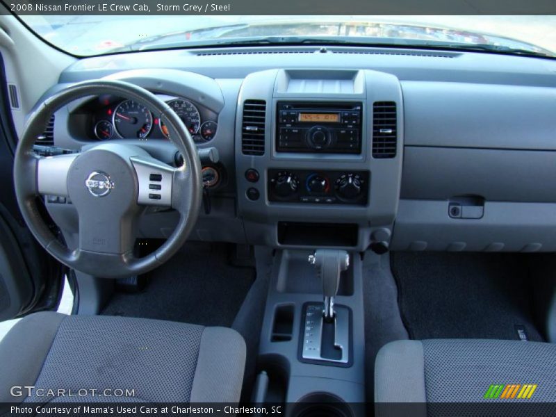 Storm Grey / Steel 2008 Nissan Frontier LE Crew Cab