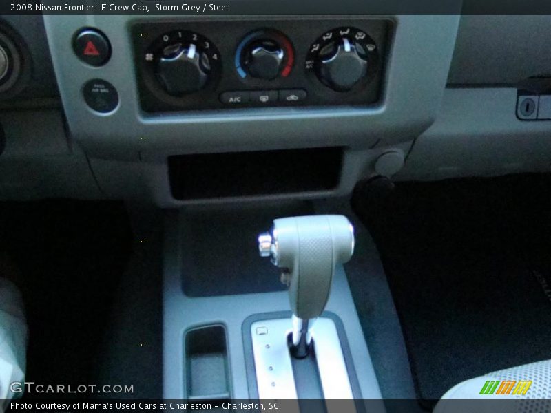 Storm Grey / Steel 2008 Nissan Frontier LE Crew Cab