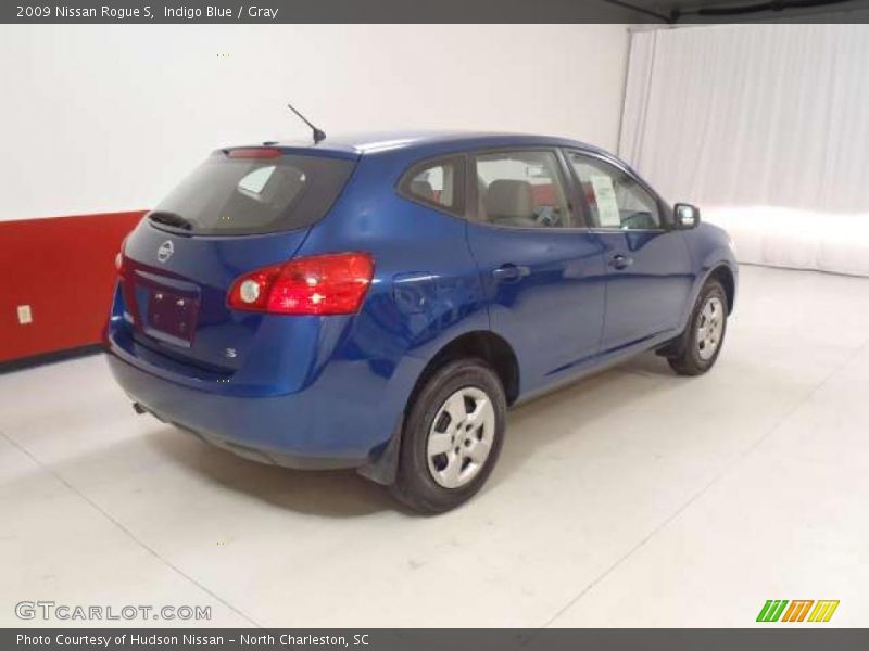 Indigo Blue / Gray 2009 Nissan Rogue S