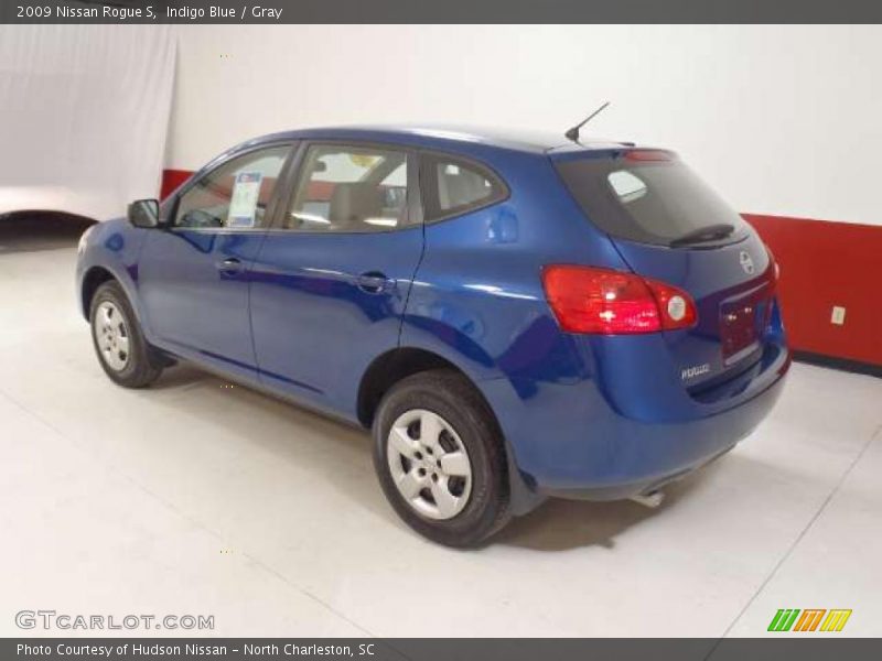 Indigo Blue / Gray 2009 Nissan Rogue S